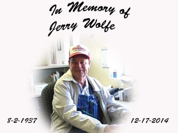 In Memory of Jerry Wolfe