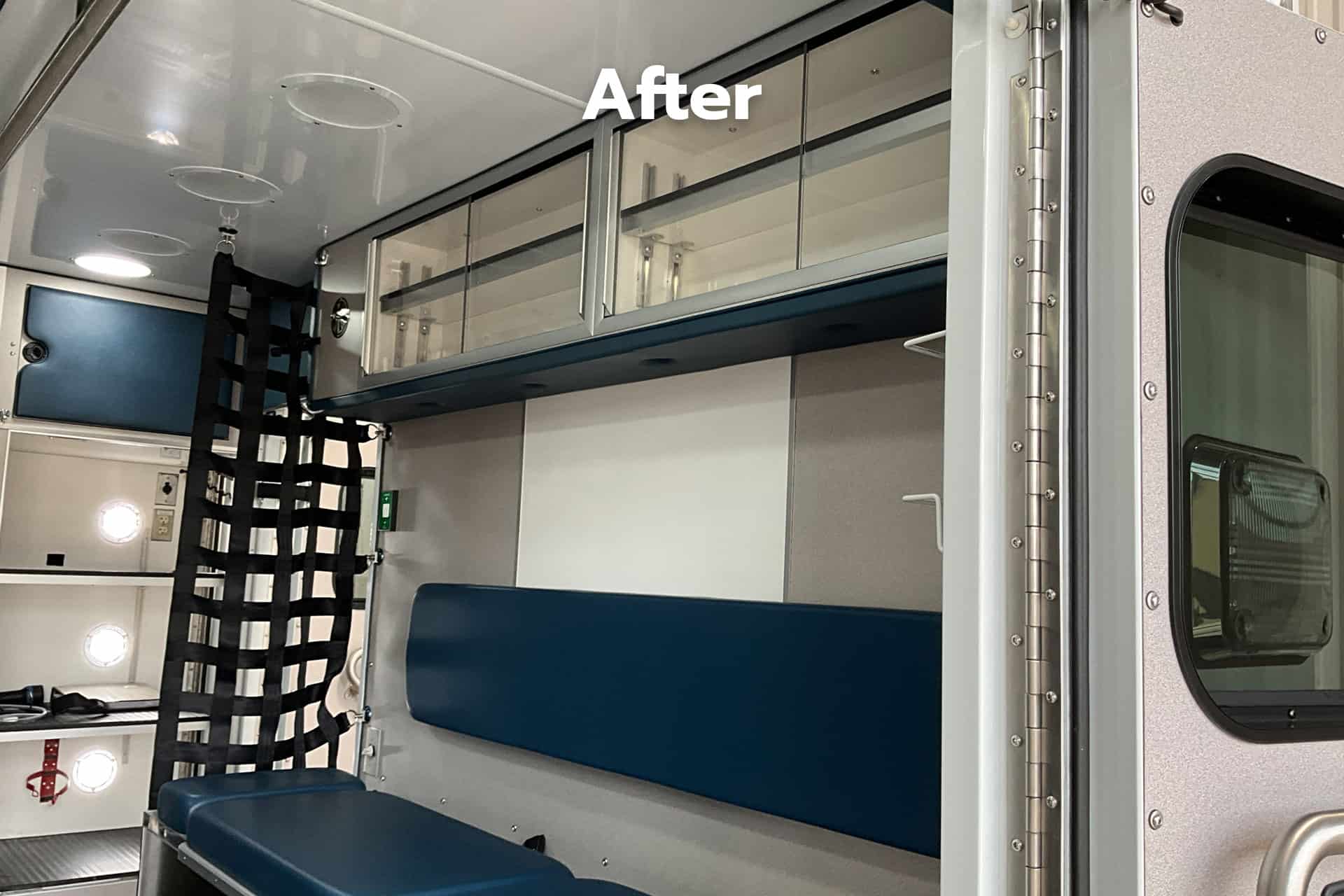 Interior shot of a recent remounts