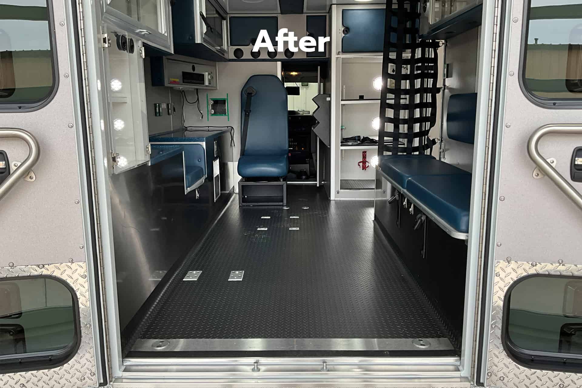 interior shot of a recent remount