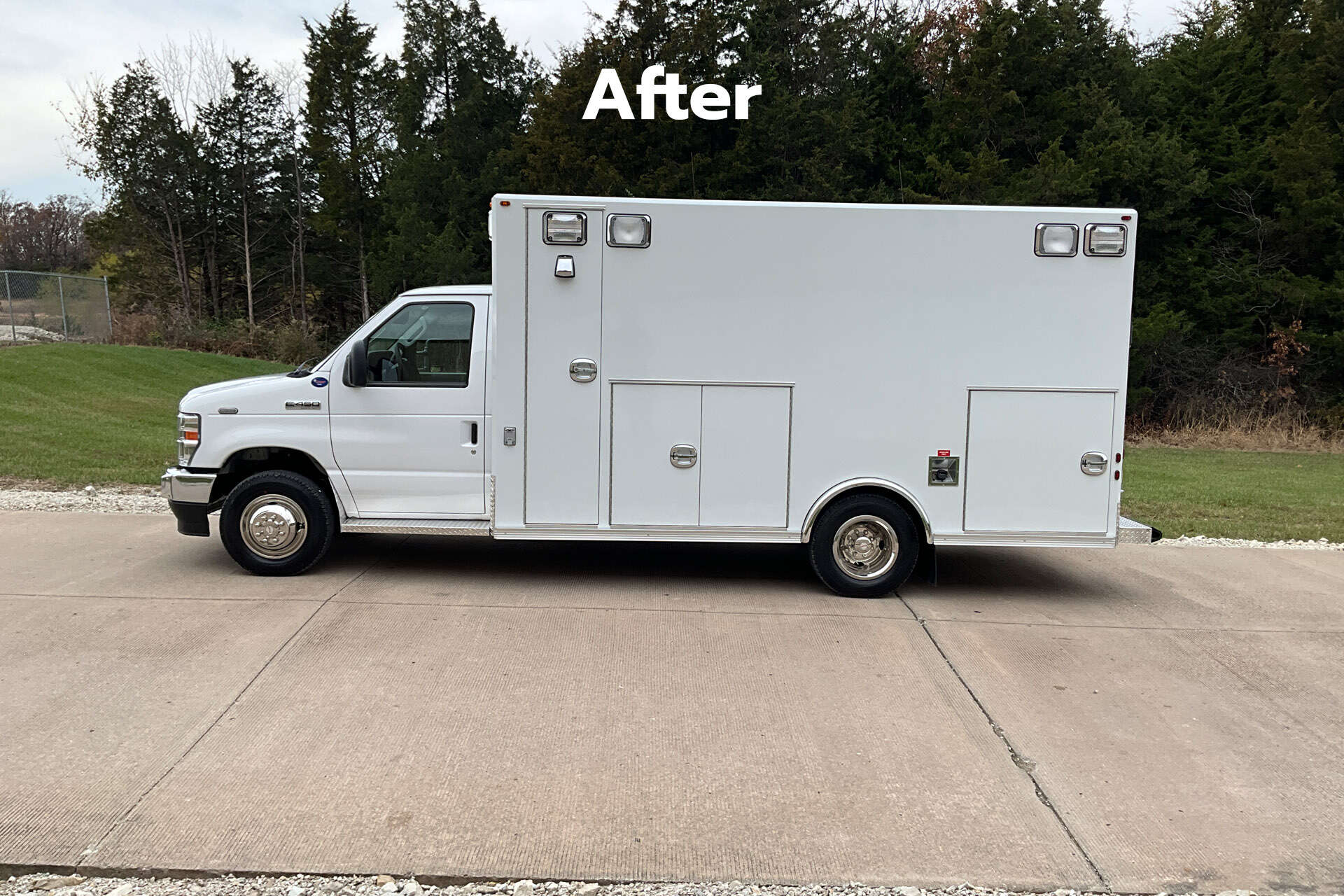 exterior shot of a recent remount