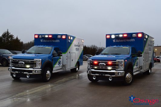 Osage Ambulances - Ambulance Manufacturers - Custom Type 3 Ambulance II